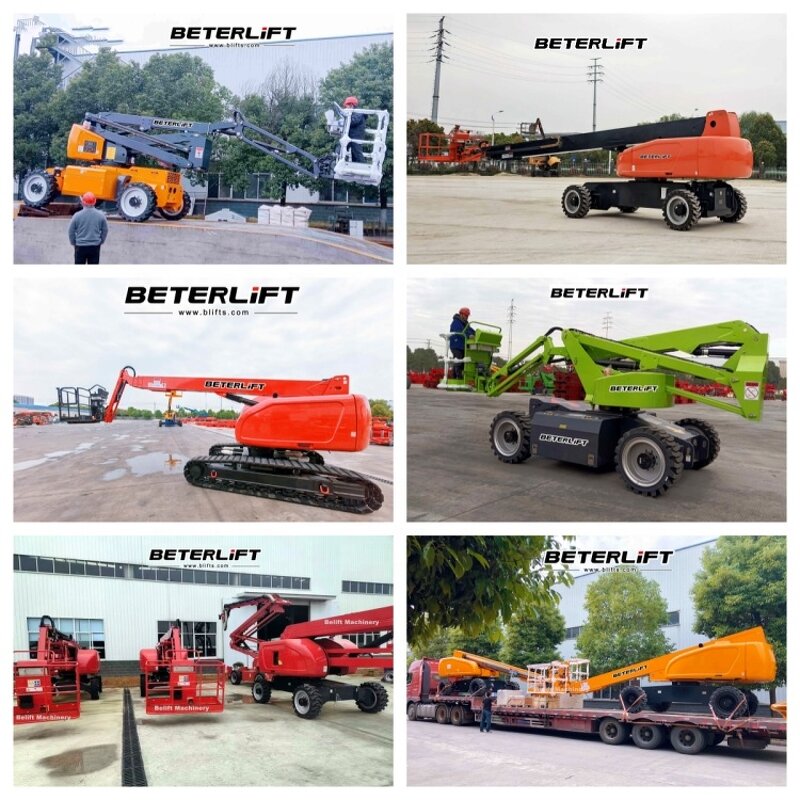 Diesel Articulated Boom Lift Manufacturer - OEM/ODM 12m-60m Hydraulic Electric Aerial