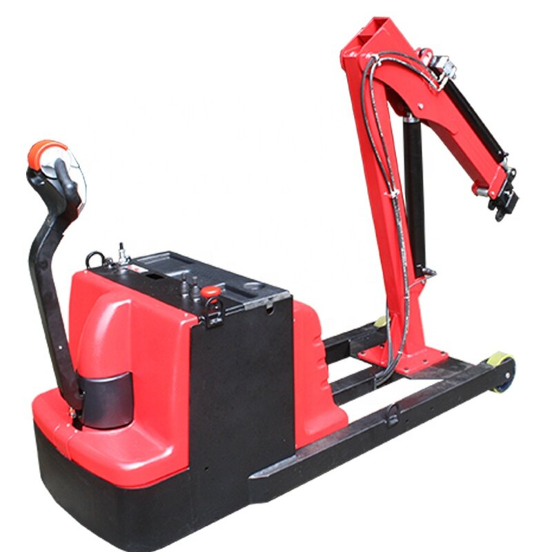Workshop Crane Manufacturer - OEM/ODM Fully Electric Slewing with Adjustable Boom