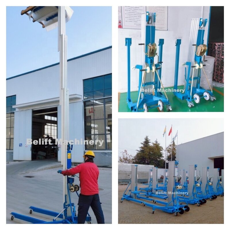 Material Lift with Motor Manufacturer - OEM/ODM Portable 3.5m-8m for Heavy Duty Goods