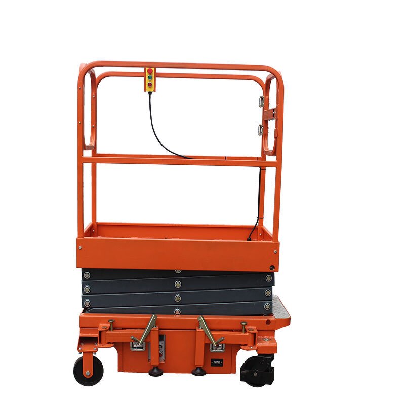 Semi-Electric Scissor Lift Manufacturer - OEM/ODM 3M-4M Height Construction Hoist