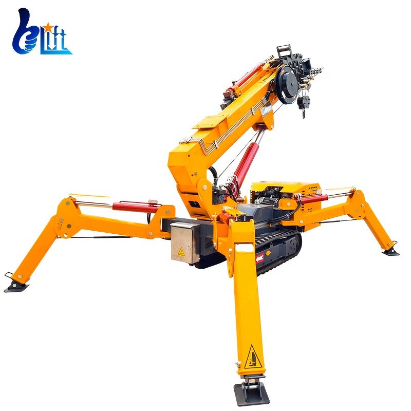 Spider Crane Manufacturer - OEM/ODM Professional 8T Mobile Small Volume 16m
