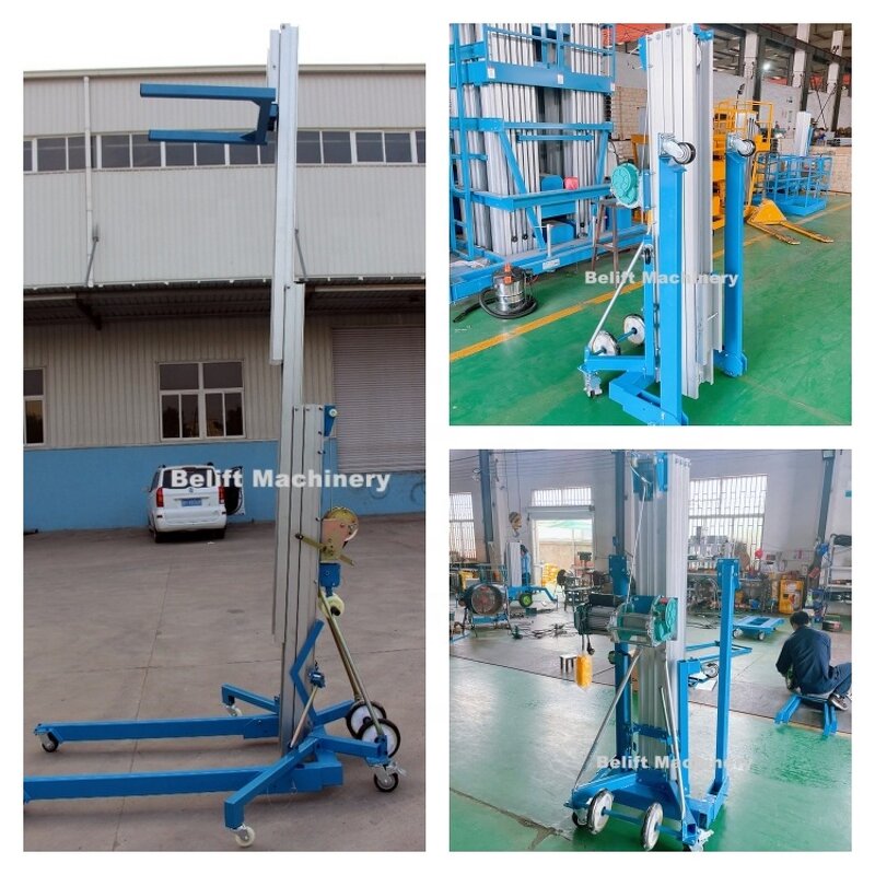 Manual Stacker Crane Manufacturer - OEM/ODM CE ISO 3.5m-8m Mini Light Indoor