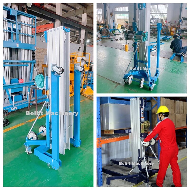 Aerial Work Platform Manufacturer - OEM Custom Color Logo Push Around Manual