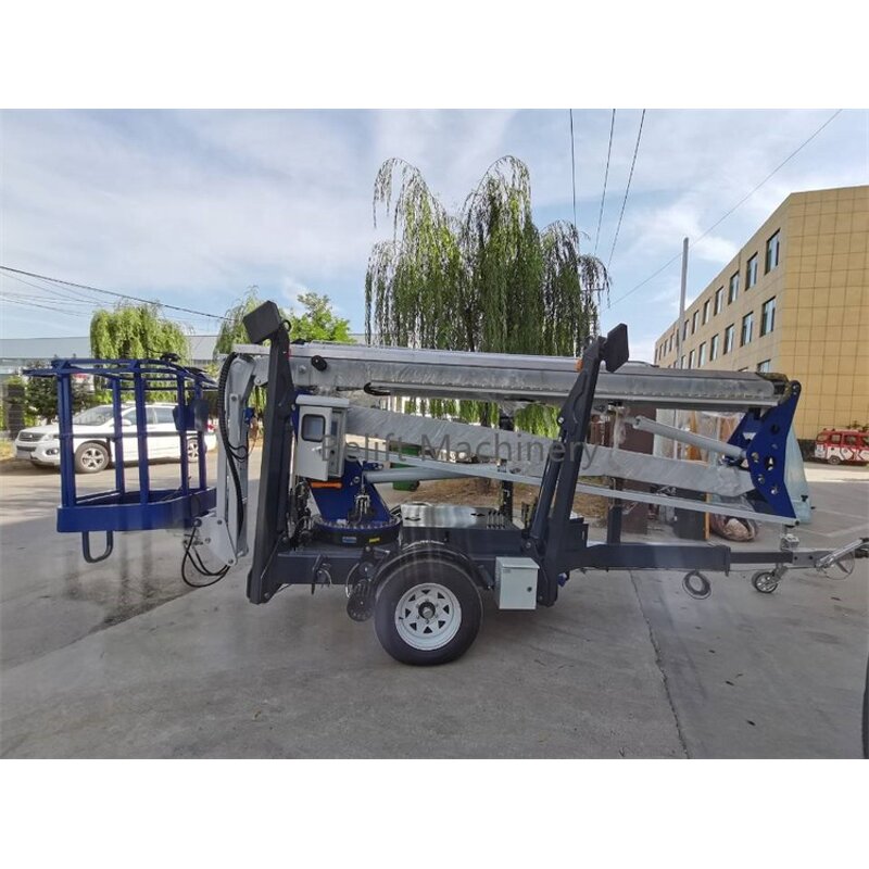 Towable Boom Lift Manufacturer - OEM/ODM 12-24m Tow Behind Hydraulic Cherry Picker