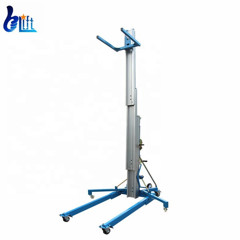 Vertical Mast Material Lift Manufacturer - OEM/ODM 6.5m 300kg for Construction Warehouse
