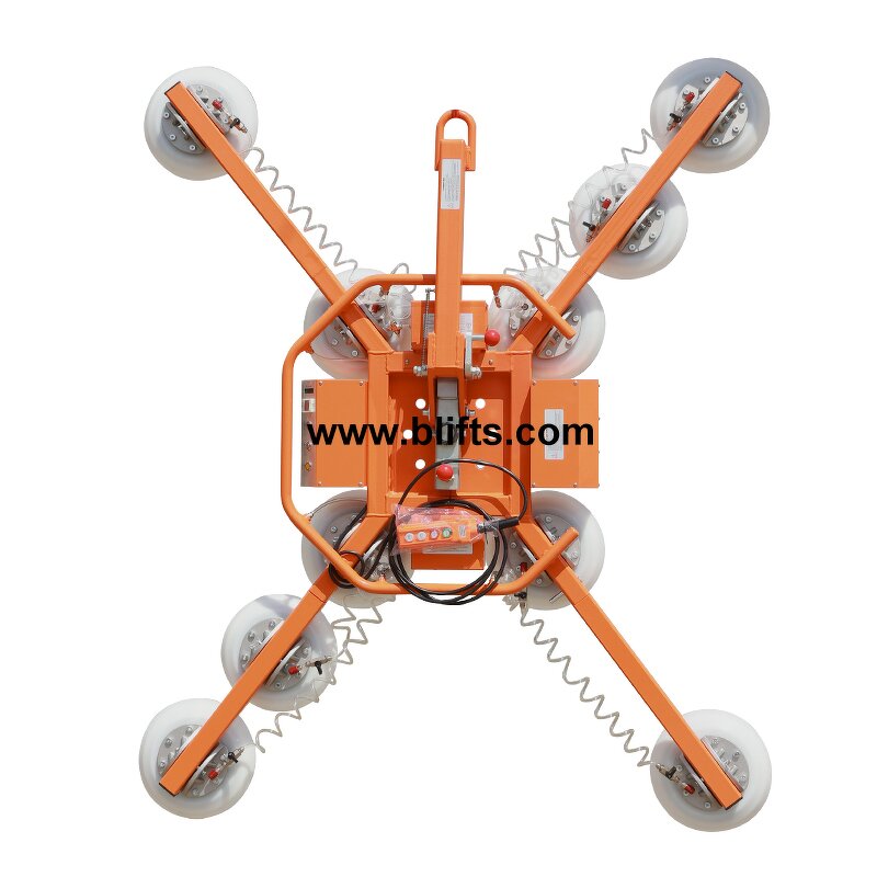 Vacuum Glass Lifter Manufacturer - In Stock Battery Powered 400-1200kg Suction Pads