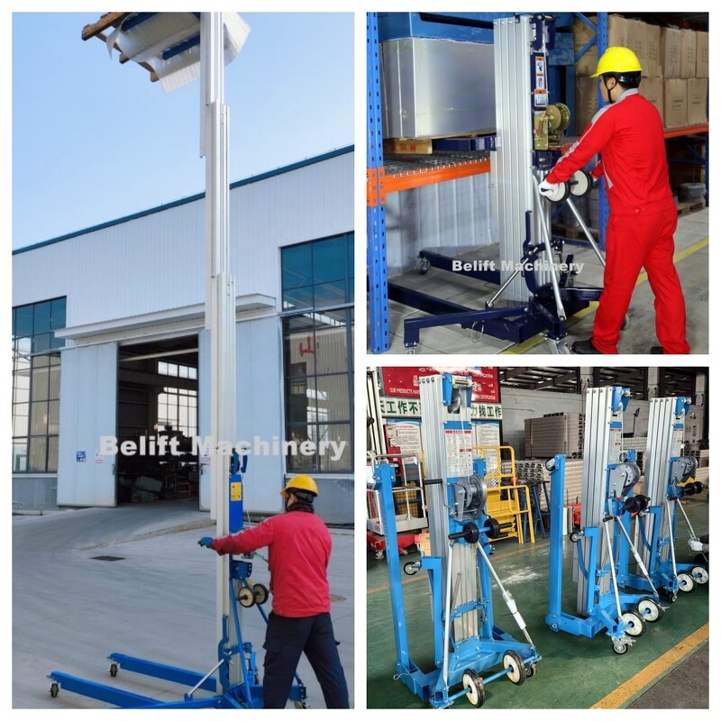 Aerial Work Platform Manufacturer - OEM Custom Color Logo Push Around Manual
