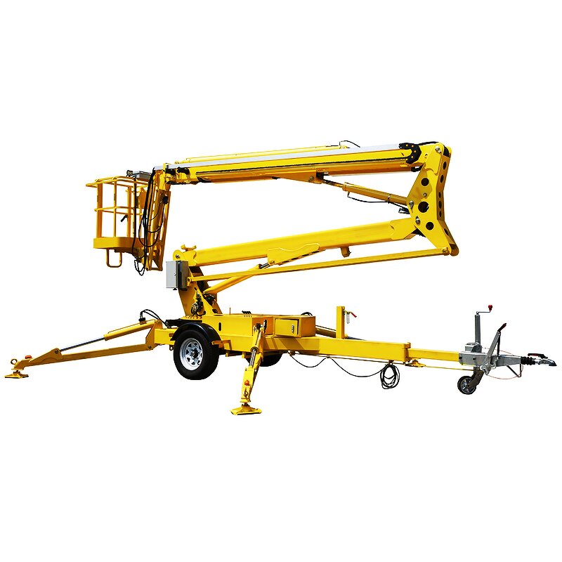 Towable Boom Lift Manufacturer - OEM/ODM High Quality 200KG Telescopic Aerial