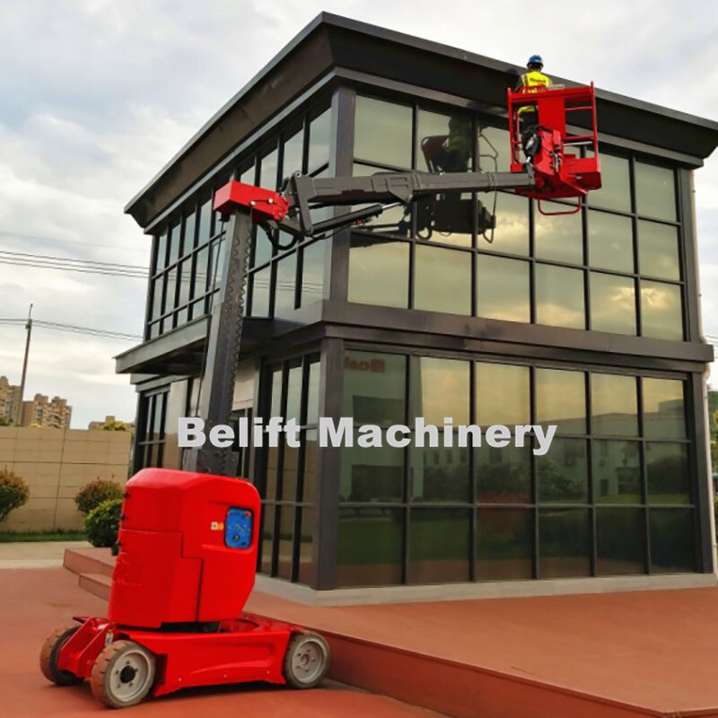 Boom Lift Crane Manufacturer - OEM/ODM High Building 12m 200kg Capacity Vertical