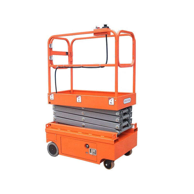 Mobile Scissor Lift Manufacturer - OEM/ODM 4 Wheeled Self Propelled Electric Mini