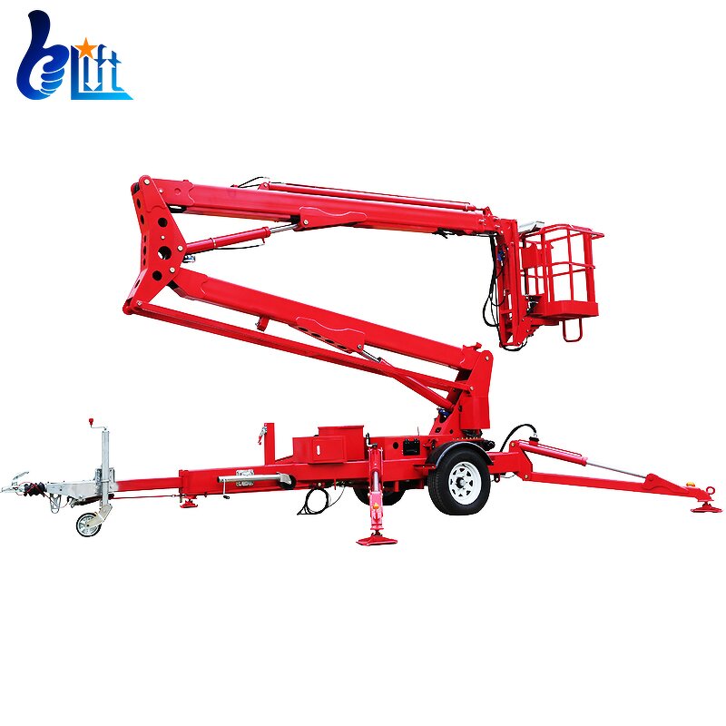 Self-propelled Boom Lift Manufacturer - Factory Direct 12-24m Towable Aerial Work