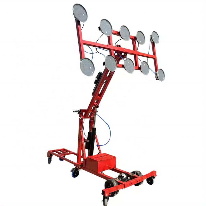 Vacuum Glass Lifter Manufacturer - OEM/ODM Battery Type 600kg Heavy Glass Trolley