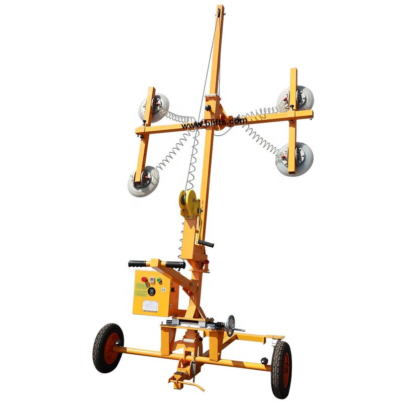 Glass Lifting Equipment Manufacturer - OEM/ODM Suction Cup Vacuum Glass Lift Trolley