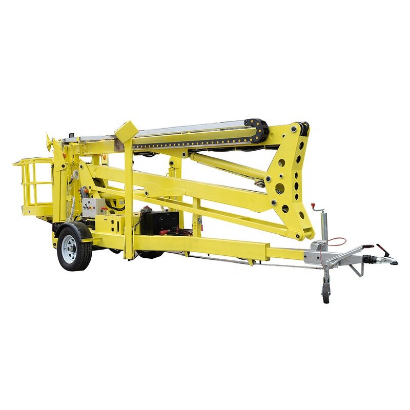 Towable Boom Lift Manufacturer - OEM/ODM China 12-24m Tow Behind Hydraulic Cherry