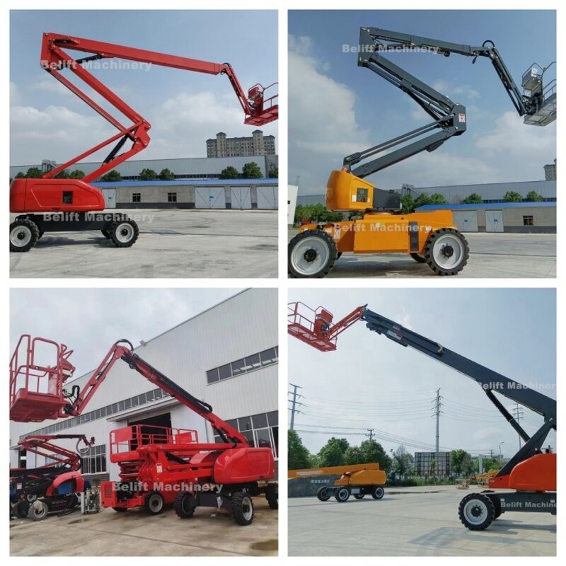 Diesel Telescopic Boom Lift Manufacturer - OEM/ODM 12m-26m Self Propelled Cherry Picker