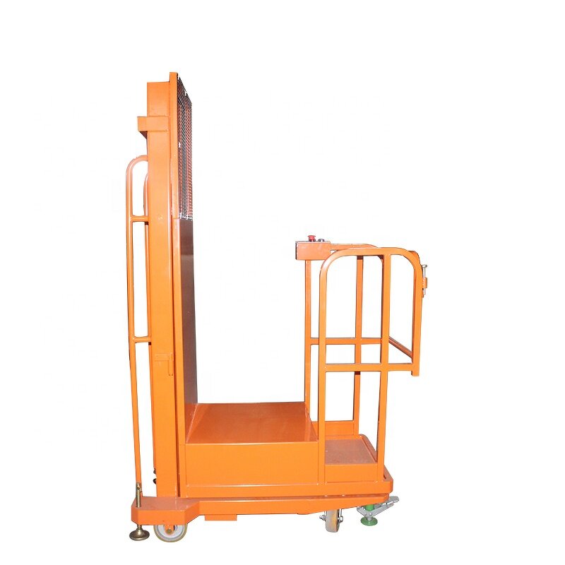 Semi Electric Order Picker Manufacturer - OEM/ODM 4m-5m 200KG for Warehouse Farm
