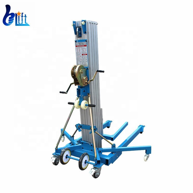 Vertical Mast Material Lift Manufacturer - OEM/ODM 6.5m 300kg for Construction Warehouse