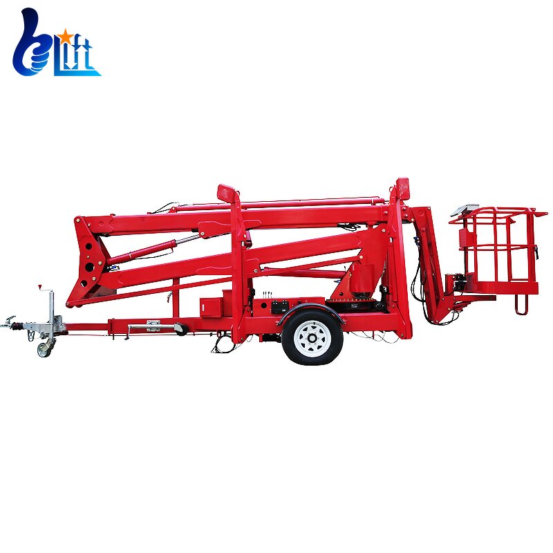 Self-propelled Boom Lift Manufacturer - Factory Direct 12-24m Towable Aerial Work