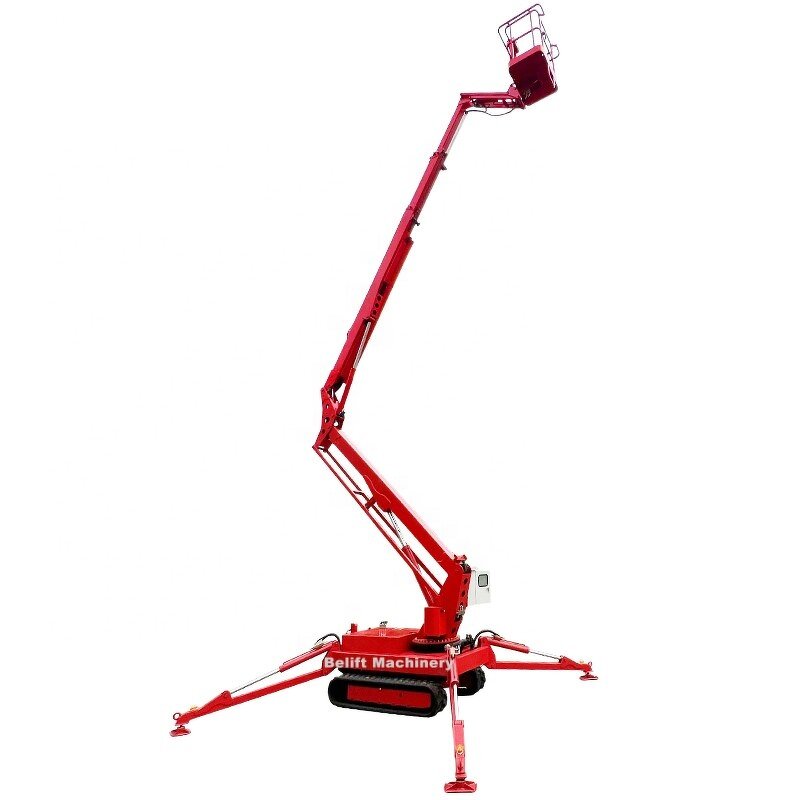 Compact Crawler Spider Boom Lift Manufacturer - OEM/ODM Small Hydraulic 20m All Terrain