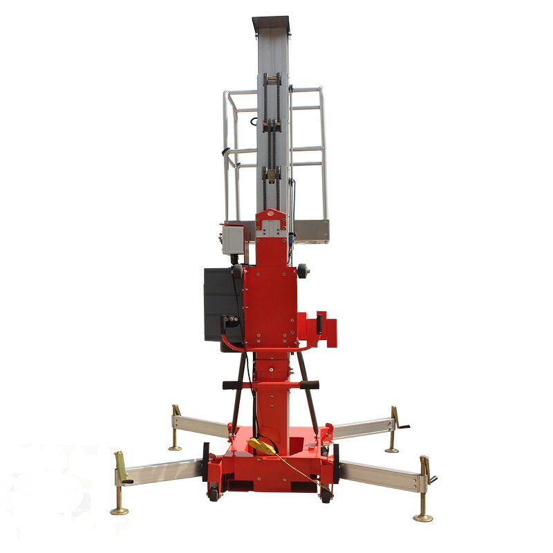 Aerial Work Platform Manufacturer - OEM/ODM Indoor High End Single Mast Hydraulic