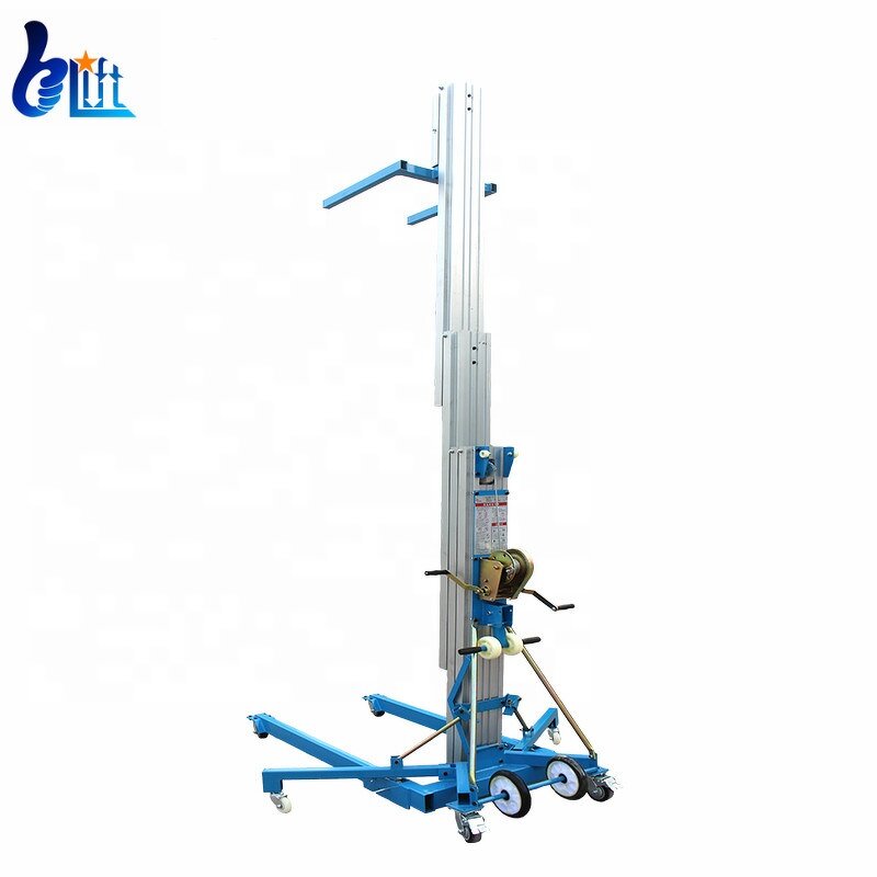 Vertical Mast Material Lift Manufacturer - OEM/ODM 6.5m 300kg for Construction Warehouse