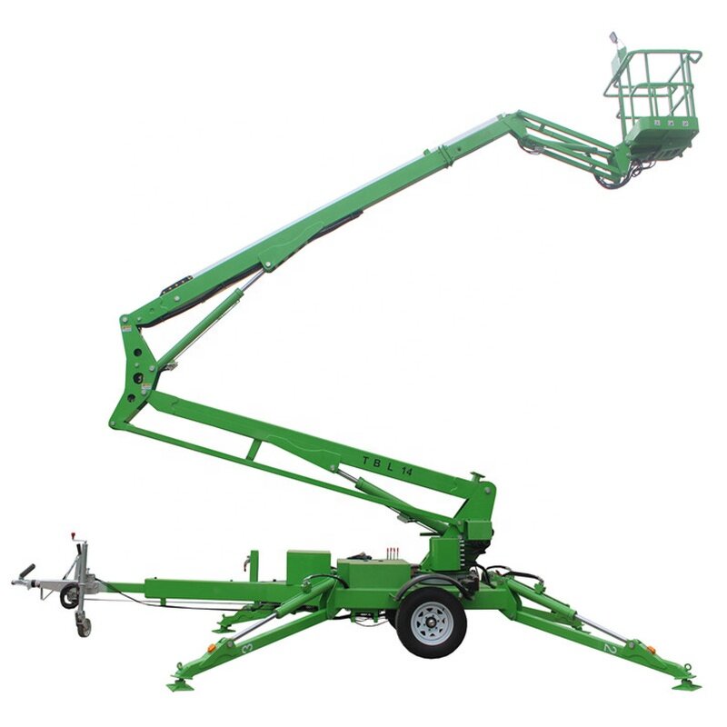 Towable Boom Lift Manufacturer - OEM/ODM China 12-24m Tow Behind Hydraulic Cherry