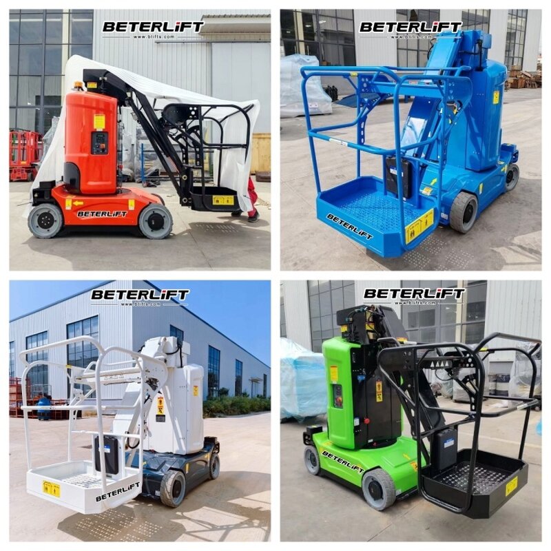 Single Mast Boom Lift Manufacturer - OEM/ODM 9.2-11.2m Self Propelled Electric Hydraulic