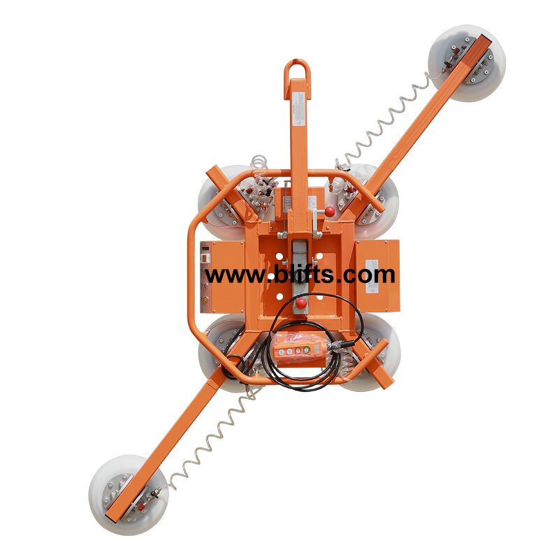 Vacuum Glass Lifter Manufacturer - In Stock Battery Powered 400-1200kg Suction Pads