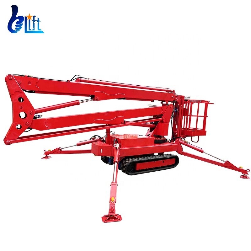 Crawler Boom Lift Manufacturer - OEM/ODM 10m-18m Hydraulic Electric for Aerial Work