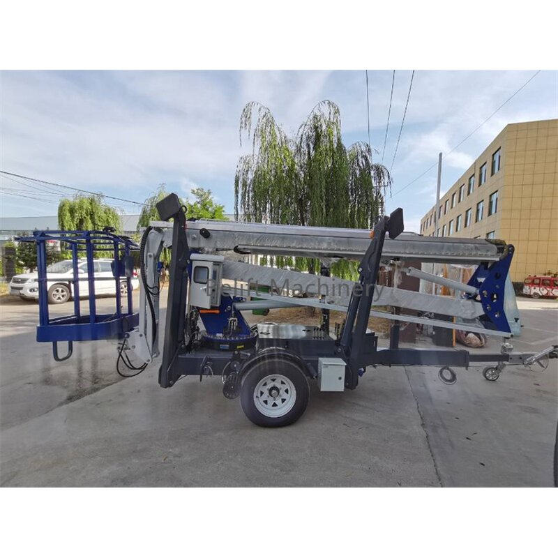Trailer Boom Lift Manufacturer - OEM/ODM 10-22m Hydraulic Towable Cherry Picker