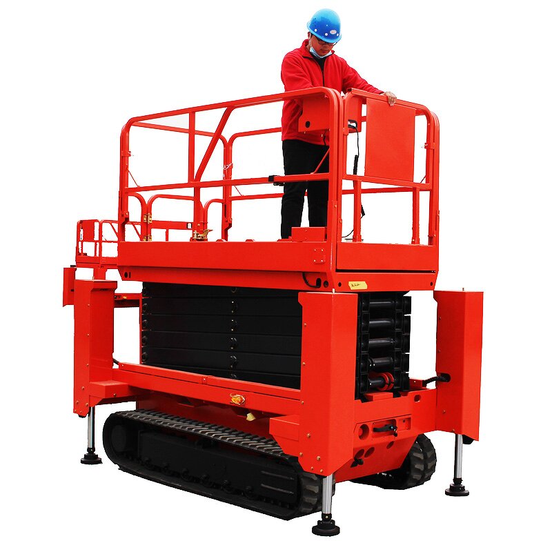 Crawler Scissor Lift Manufacturer - OEM/ODM Mini Electric Hydraulic Drivable Track