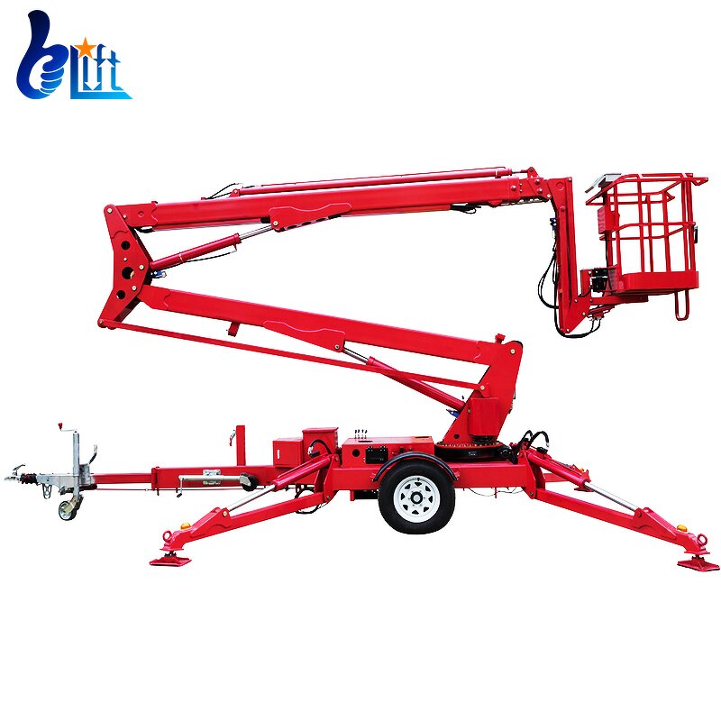 Self-propelled Boom Lift Manufacturer - Factory Direct 12-24m Towable Aerial Work