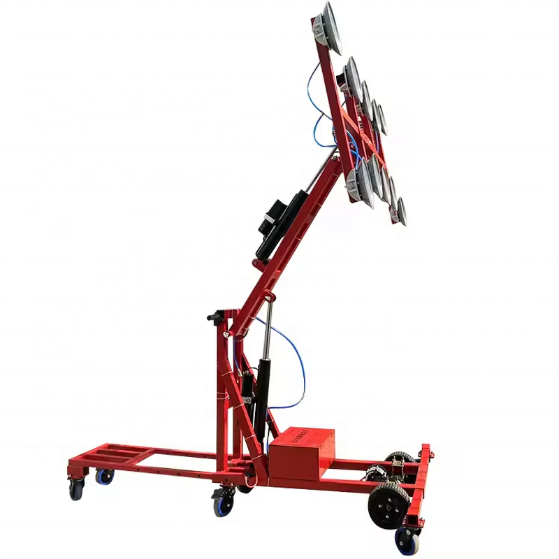 Vacuum Glass Lifter Manufacturer - OEM/ODM Battery Type 600kg Heavy Glass Trolley