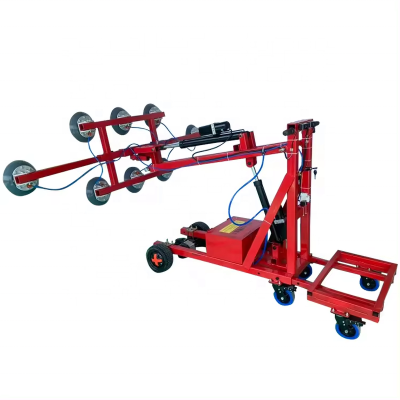 Vacuum Glass Lifter Manufacturer - OEM/ODM Battery Type 600kg Heavy Glass Trolley