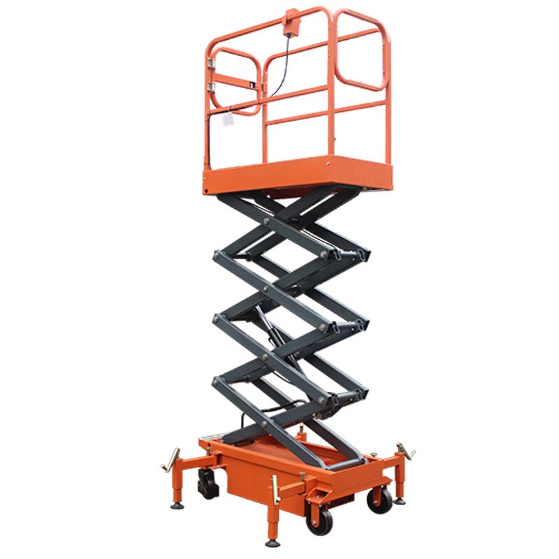 Semi-Electric Scissor Lift Manufacturer - OEM/ODM 3M-4M Height Construction Hoist