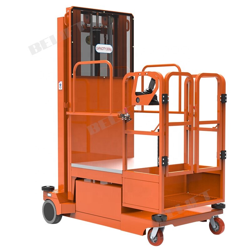 Order Picker Lift Manufacturer - OEM/ODM 5m-7m Hydraulic Lifting Self Propelled
