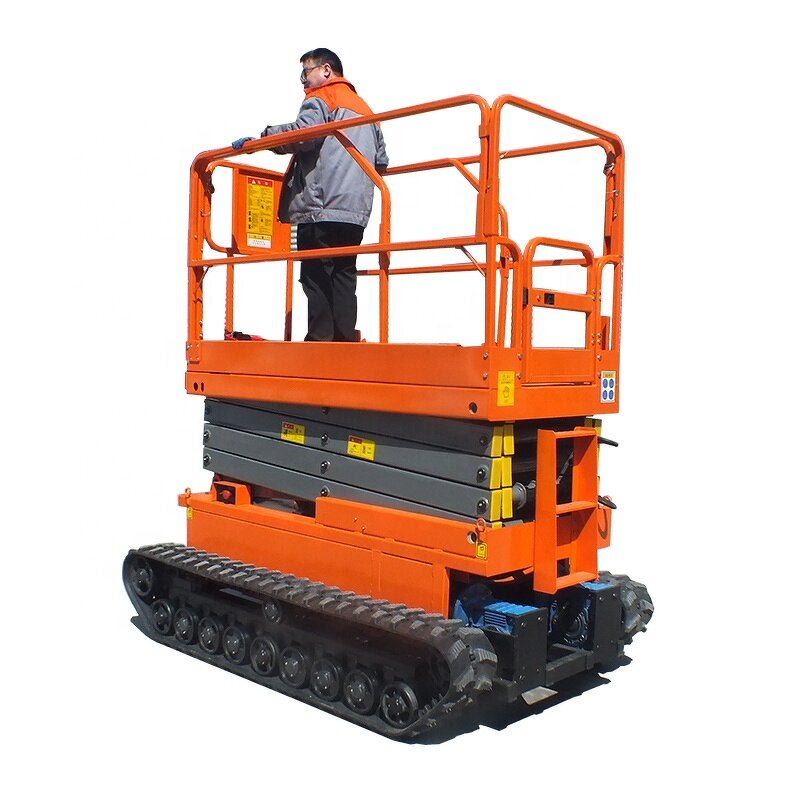 Crawler Scissor Lift Manufacturer - OEM/ODM 300kg Hydraulic Aerial Tracked Lift