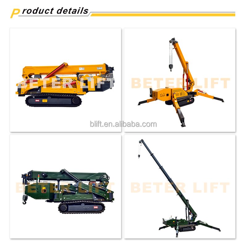 Spider Crane Manufacturer - OEM/ODM Budget Model Direct Supply Efficient Narrow