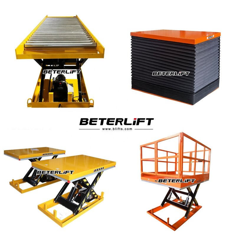 Electric Scissor Lift Manufacturer - OEM Custom 1m Platform 2000kg Stationtary Lifting