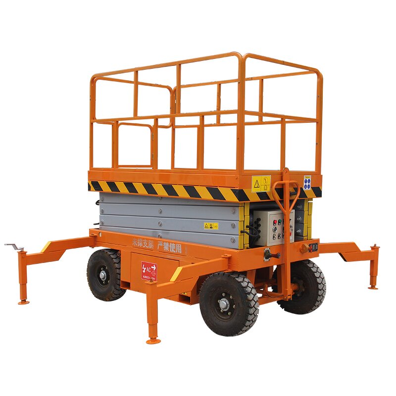Electric Scissor Lift Platform Manufacturer - OEM/ODM CE 6m-18m 500kg Mobile