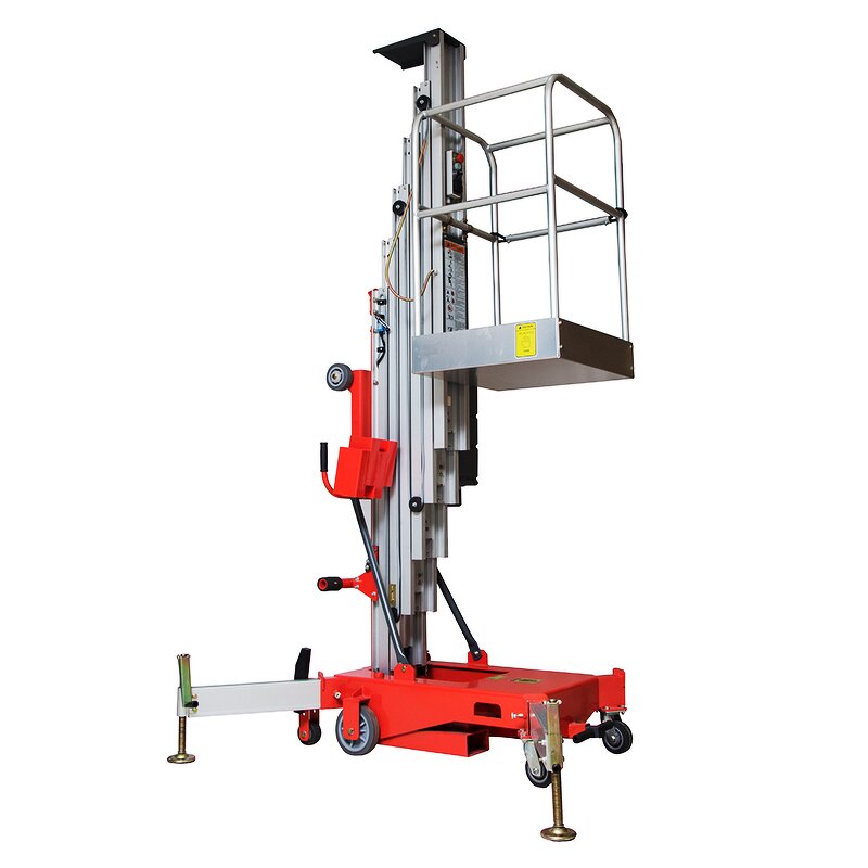 Electric Lift Manufacturer - OEM/ODM 10m Cheap High End Single Vertical Mast