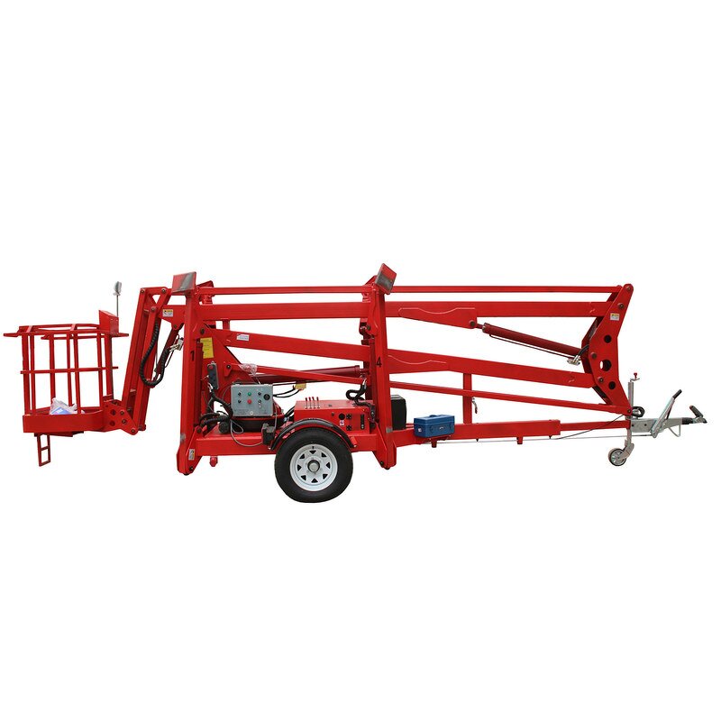 Spider Boom Lift Manufacturer - OEM/ODM Hot Sales 16-20m Trailer Mounted Hydraulic