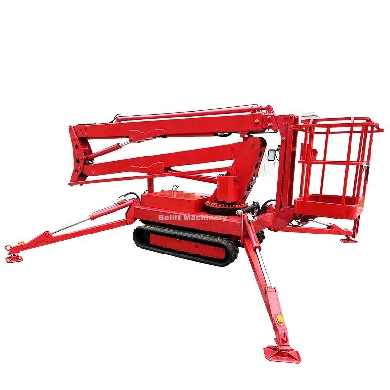Tracked Crawler Boom Lift Manufacturer - OEM/ODM CE Approved 12m-22m Diesel with EPA