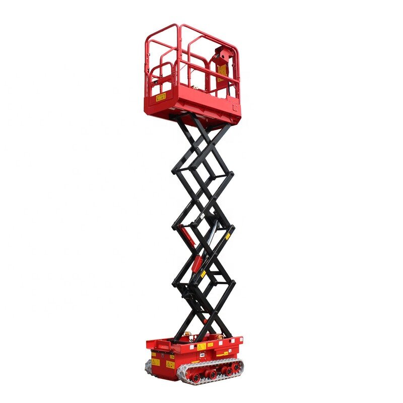Crawler Scissor Lift Manufacturer - OEM/ODM 300kg Hydraulic Aerial Tracked Lift