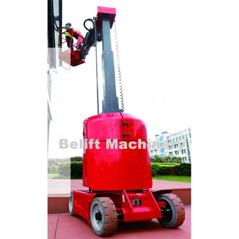 Vertical Mast Boom Lift Manufacturer - OEM/ODM 200kgs 9M Trailer Ladder Cherry Picker