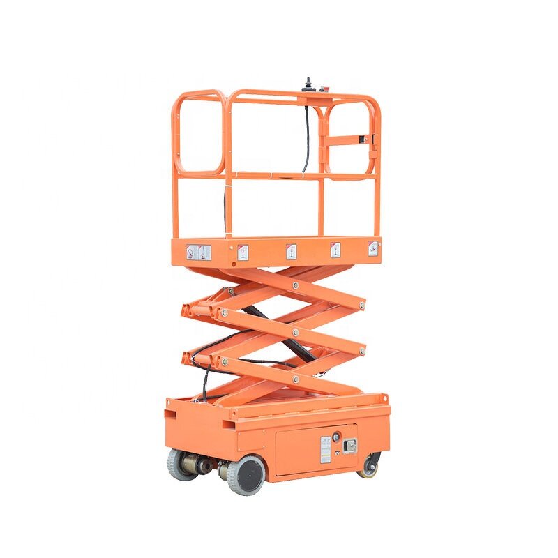 Mobile Scissor Lift Manufacturer - OEM/ODM 4 Wheeled Self Propelled Electric Mini