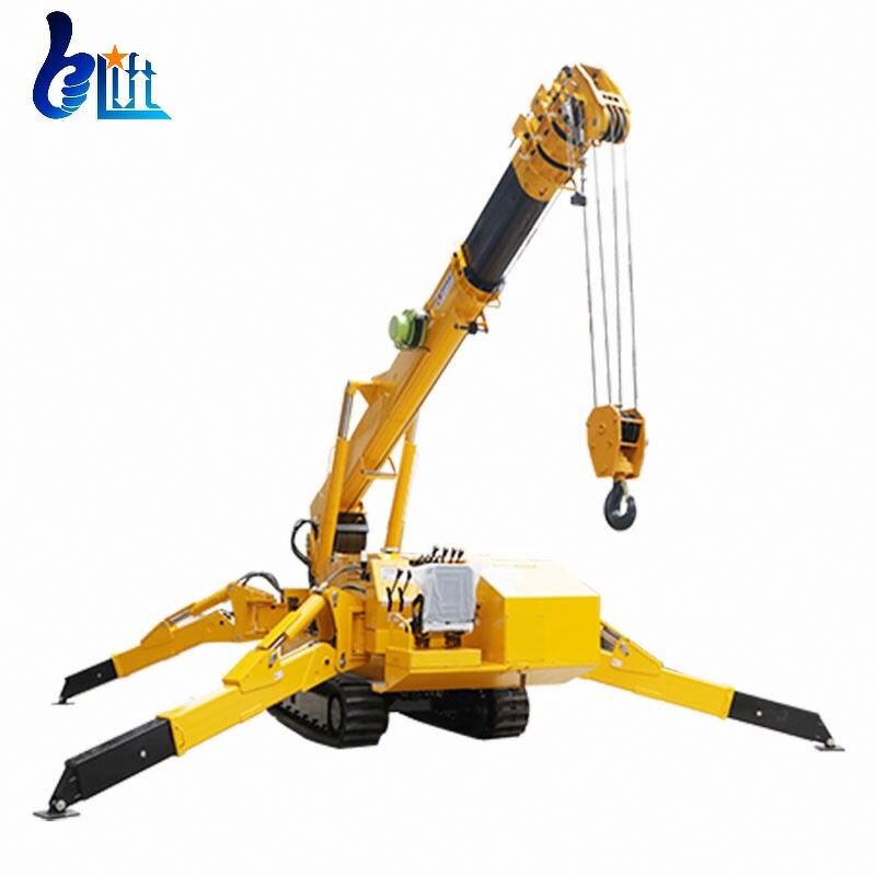 Foldable Mini Crane Manufacturer - OEM/ODM Narrow Roadway Operation with Remote