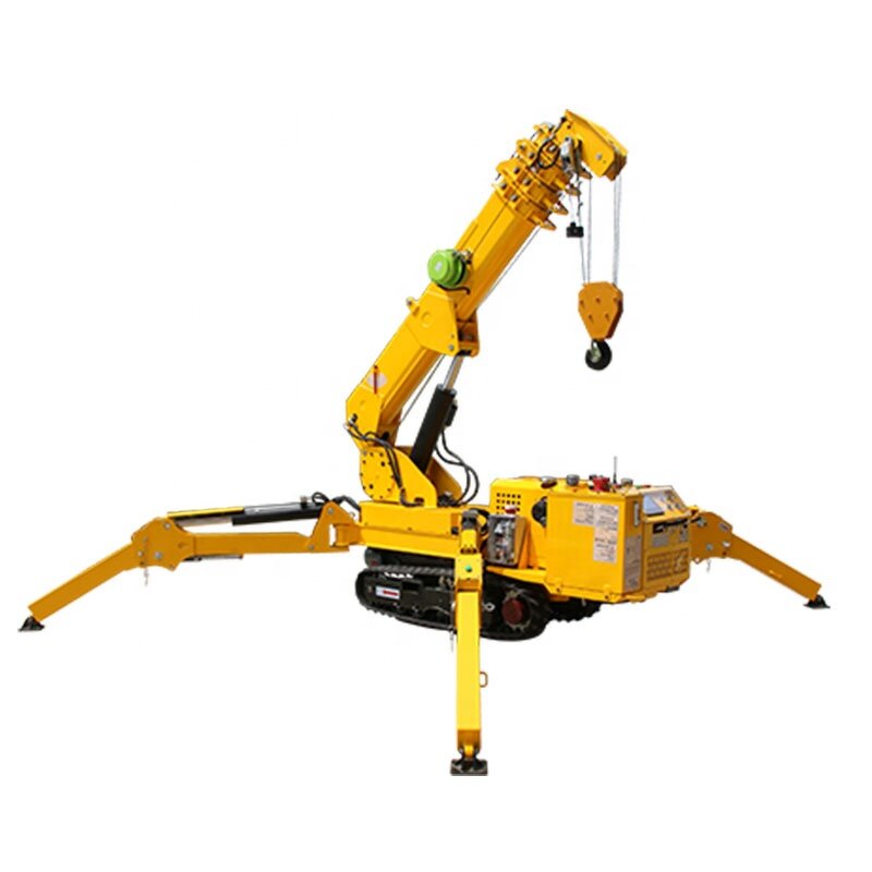 Tracked Boom Lift Manufacturer - OEM/ODM 6M-12M Battery-Powerd Spider Crane