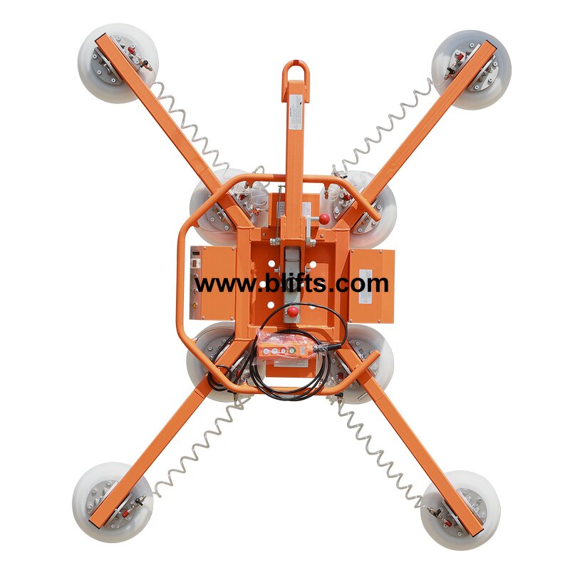 Vacuum Glass Lifter Manufacturer - In Stock Battery Powered 400-1200kg Suction Pads