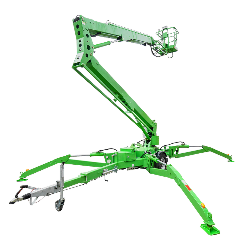 Towable Boom Lift Manufacturer - OEM/ODM 12-24m Tow Behind Hydraulic Cherry Picker